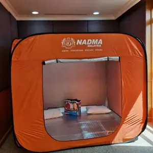 Malaisie Offre Spéciale intérieur Cabine De tente pour Tsunami Typhon Tremblement de Terre Avec le prix concurrentiel