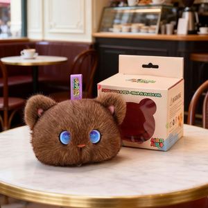 Llavero de peluche de gato DeepSeek AI al por mayor, juguete interactivo inteligente con ChatGPT y ojos LED - Product Image 2