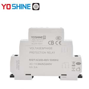 Yoshine AC208-480VAC SPDT 3P3W Relais de protection de tension de défaillance triphasé - Product Image 1