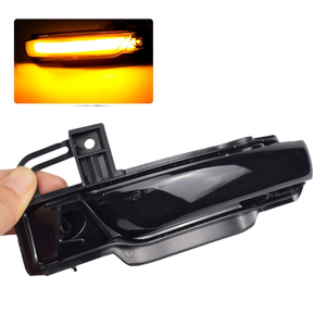 Luz indicadora de espejo retrovisor dinámica de fábrica (2 piezas) para Jeep Grand Cherokee WK2 2011-2020, luz de señal de giro - Product Image 1