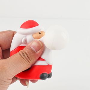 Novelty Christmas Spits <b>Bubbles</b> Squeeze Fidget Toys Soft Santa Claus Elk Anti Stress Relief Toy for Autism <b>Kids</b> Gift - Product Image 4