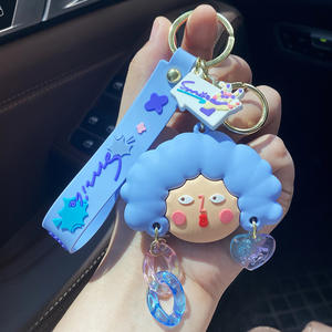 Nouveau 2025, Pendentif de sac de voiture et porte-clés, de haute qualité, durable, écologique, personnalisé, créatif à motif de dessin animé, petit cadeau, vente en gros, écologique - Product Image 5