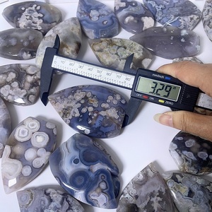 Ornamento Intagliato in Ciliegio Nero all'Ingrosso, Fiore di <span class=keywords><strong>Agata</strong></span> Cristallina Lucidato per Decorazione Casa - Product Image 5