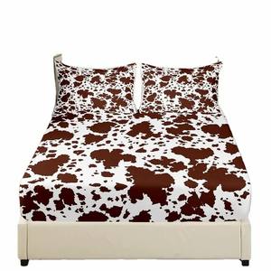 Vente en gros ensemble de housse de <span class=keywords><strong>couette</strong></span> imprimé 3d ensemble de literie imprimé <span class=keywords><strong>vache</strong></span> 3 pièces pour décoration de chambre d'enfants garçons adolescents - Product Image 1