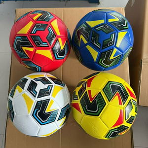 Balón de Fútbol de Diseño Moderno al Por Mayor, Precio Económico, Alta Calidad, Tamaño 5, PVC/PU, Logotipo Personalizado para Prácticas, Partidos y Equipos - Product Image 1