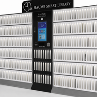 HAUMR Library Holds Locker RemoteLocker LibCabinet Kiosco de autoservicio para entrega y devolución de libros para centros comunitarios