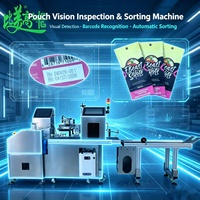 Machine de codage laser UV 15W à pagination automatique avec positionnement visuel autofocus et inspection QR intégrée pour le carton