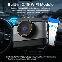 Cámara para Coche VIEVGUARB VS1132 con Monitor de Estacionamiento, Grabación en Bucle, Visión Nocturna, Sensor G, Control por Aplicación, 4K UHD 1080P, WiFi, GPS, Pantalla IPS