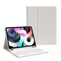 Enfants pour étui pour tablette mince magnétique fort magnétique avec clavier étui pour tablette pour iPad Air456 10.9 pouces