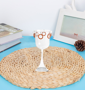 แก้วไวน์แดงแบบกำหนดเองแก้วน้ำแชมเปญพร้อมแก้วที่มีสเน่ห์ตกแต่งบ้าน - Product Image 4