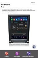 Radio Mobil Android14 12.1'' Carplay Gaya Vertikal, GPS Navi, Pemutar Multimedia Stereo Layar untuk Ford Expedition 2015-2017 DSP 4G
