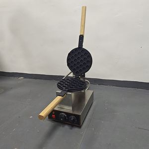 Machine à gaufres bulles électriques <span class=keywords><strong>Eggy</strong></span> Maker 7,8'' antiadhésive, style Hong Kong, avec minuterie et contrôle de la température - Product Image 5