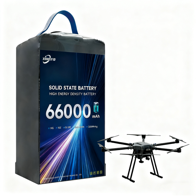 320Wh/kg 66000mAh 22.2V Semi-Solid State Lithium Battery for Drone Professional Long Range 20km