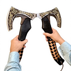 Hache de survie artisanale LEGACY BLADES de qualité industrielle en acier à haute teneur en carbone avec manche en bois de frêne, personnalisable, pour usage de survie, vente en gros OEM - Product Image 1