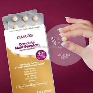 Suplemento OEM para aliviar la <span class=keywords><strong>menopausia</strong></span> con etiqueta privada para mujeres, <span class=keywords><strong>sudores</strong></span> nocturnos, insomnio, sofoco intenso - Product Image 3
