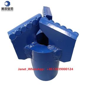 Carbide Drag <span class=keywords><strong>Bit</strong></span> 152mm <span class=keywords><strong>PDC</strong></span> Drag Bits Com <span class=keywords><strong>3</strong></span> Lâminas para Perfuração de Poço de Água Com Filmagem Rápida em Formações Argila e Rocha - Product Image 4