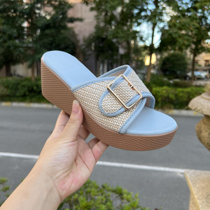 Sandali Casual con Tacco e Cinturino in Lamé per Donna, Nuovo Stile 2026, Ciabatte Monofascia alla Moda e Versatili - Product Image 5