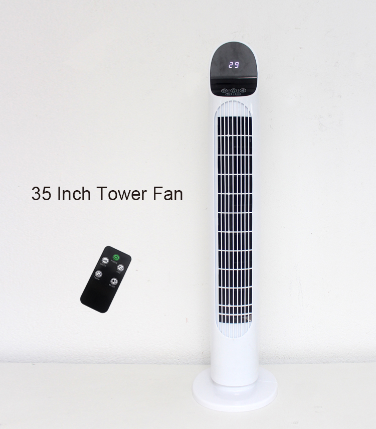 36 Inch Floor Oscillating Tower Fan Remote control portable LED display Can be timed  Cooling Fresh Breeze Tower Fans