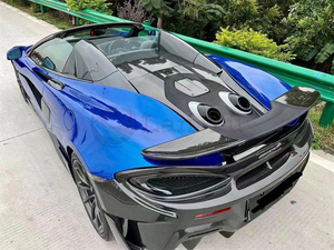 Para <span class=keywords><strong>McLaren</strong></span> 540C 570S, se actualiza con un capó de fibra de carbono estilo <span class=keywords><strong>600LT</strong></span> y escape trasero. - Product Image 6