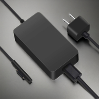 Pengisi daya Cepat 65W Tablet Microsoft Surface Pro, adaptor kompatibel dengan Port DC elektrik Output 5V1A