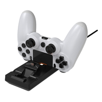 Bon marché 2 en 1 ABS Mini chargeur Dock Hub pour manette de jeu P4 Station de charge double sans fil pour manette de jeu P4 Accessoires de jeu