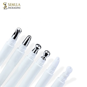 Tùy chỉnh 10g 15g 20g Rỗng Mỹ phẩm ống Eye Massager bao bì nhựa kim loại <span class=keywords><strong>tip</strong></span> gốm <span class=keywords><strong>Applicator</strong></span> cho kem mắt son môi - Product Image 1
