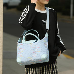 RUIQUWIN Bolsos de Lona de Diseño Versátiles para Mujer al por Mayor, Bolsos Deportivos Duraderos y Ligeros, Bolsos de Viaje Transpirables con Cierre - Product Image 4