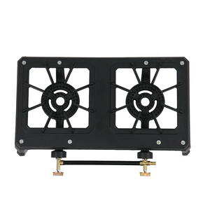 2025 gpl portatile a Gas facile pulizia ghisa piano cottura a Gas incorporato a 2 fuochi cucina a Gas - Product Image 1