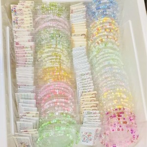 LOW CHEAP Korean <b>Bracelet</b> ins Y2K Beads Fashion <b>Bracelets</b> High Quality Jewelry Wholesale Market Random Style - Product Image 5
