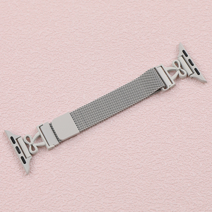 Correa Milanesa de Última Generación para <span class=keywords><strong>Apple</strong></span> <span class=keywords><strong>Watch</strong></span>, Banda Deportiva de Acero Inoxidable de 38mm 42mm 45mm 49mm para iWatch Series 11 10 9 8 7 6 Ultra - Product Image 1
