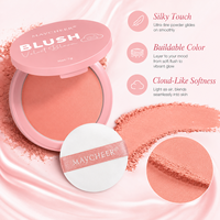 Palette de fards à joues en gros : Fard à joues longue tenue, éclat naturel, effet brume douce, logo personnalisé, fard à joues en poudre waterproof, fard à joues crème