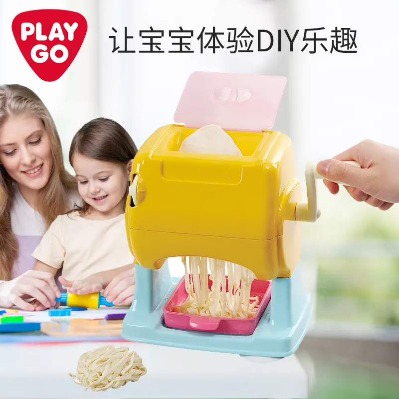 Playgo HOME pastaio Unisex popolare per bambini finte giochi di ruolo macchina per Noodle giocattolo da cucina