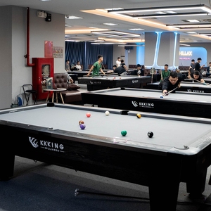 Table de billard professionnelle en ardoise Table de billard personnalisée au design moderne et de luxe avec jeu de coussin stable - Product Image 4