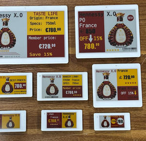 Étiquettes de rayonnage électroniques ESL – Étiquettes de prix numériques sans fil, étiquettes de rayonnage électroniques ESL Wifi 4,2 pouces, 4 couleurs, pour supermarché - Product Image 1