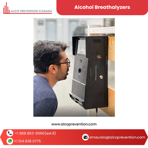 Alco Prevention Canada, technologie de pointe, taille compacte, test précis à haut débit, éthylotest Br-LGX-IS 7" tactile - Product Image 3