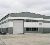 Estructura de Acero Estándar ASTM, Almacén Prefabricado, Taller Industrial Aislado, Resistente al Viento, Personalizado para el Mercado de América del Norte