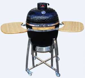 21 pulgadas cocina al aire libre barbacoa de carbón de cerámica estilo parrillas para la casa y el jardín - Product Image 6