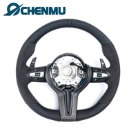 Volant en semi-suède avec garniture en carbone sec pour BMW F10 F11 F07 F20 F22 F30 F36 X5 F15 X6 F16 X3 F25 X4 F26 M3 F80 F21 M3