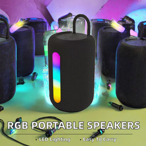 Mini haut-parleurs de jeu sans fil portables de qualité supérieure stéréo de lumière rvb pour ordinateur Bluetooth USB idéal pour jouer de la <span class=keywords><strong>musique</strong></span> prix - Product Image 2