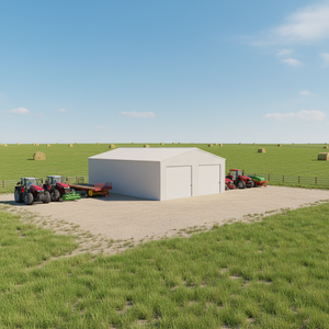 CG2841-H305 <span class=keywords><strong>Grand</strong></span> hangar de <span class=keywords><strong>garage</strong></span> pour véhicules, <span class=keywords><strong>garage</strong></span> métallique préfabriqué, bâtiment métallique de stockage fermé, porte de <span class=keywords><strong>garage</strong></span> à enroulement, résistant aux intempéries - Product Image 2