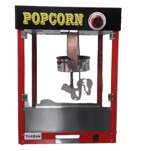 Newest TARZAN commercial Gas Popcorn Making Machine Industrial Popcorn Maker