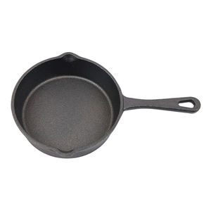 Özel dökme demir kum döküm servis ızgaraları demir mutfak yemek tencere kızartma tavaları Skillets - Product Image 3