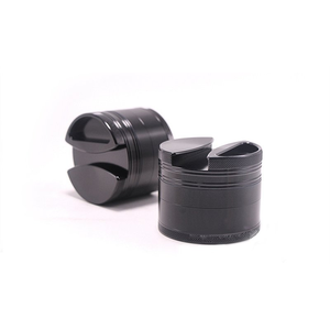 Molinillo de hierbas magnético de diseño personalizado único de aleación de aluminio de 2,9 pulgadas de alta calidad a precio mayorista - Product Image 5