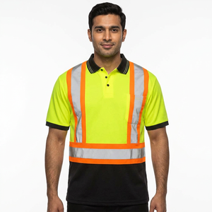 Camisetas de Seguridad con Logotipo Personalizado para Hombres y Niños, Tela Reflectante de Alta Visibilidad, Cinta Impermeable para Correr, con Servicios OEM - Product Image 1