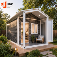 Maison modulaire UVO de 17 m², maison préfabriquée en forme de A, conteneur en kit |   Cabane de villégiature portable, bureau, studio, villa, hôtel
