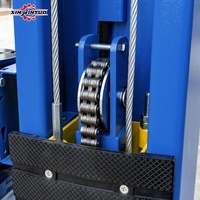 Équipement de garage Xinjintuo : Pont élévateur hydraulique à deux colonnes pour voitures, capacité 4000 kg, en promotion
