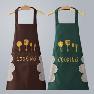 Personalized Waterproof and Oil Resistant Kitchen Cooking Chef Apron Custom Logo With Pockets - Product Image 6