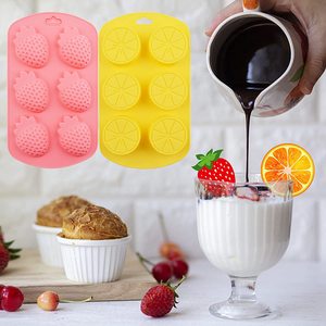 แม่พิมพ์ซิลิโคนรูปผลไม้สับปะรด เลมอน แตงโม สตรอว์เบอร์รี - Product Image 2