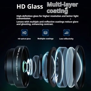 Objectif macro HD <span class=keywords><strong>NEEWER</strong></span> LS-40 43 mm, 5-15 cm, filetage de filtre 49 mm, monture à verrouillage rapide, 3 éléments, 3 groupes - Product Image 3