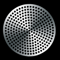 Disque perforé rond d'insertion de drain de plancher de crépine de drain de feuille perforée d'acier inoxydable